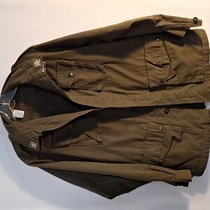 Acubi Aesthetic Punk Royal Women's Jackey Green Cargo